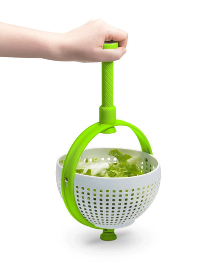 Strecuratoare multifunctionala rotativa, cu maner, material ABS,maner , cu ventuza pentru prindere sigura, practic si usor de folosit