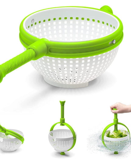 Strecuratoare multifunctionala rotativa, cu maner, material ABS,maner , cu ventuza pentru prindere sigura, practic si usor de folosit