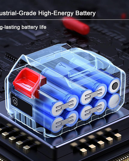 Suflanta de Aer Multifunctionala Portabila, Incarcare Auto, pentru Gratar, Masina, Indepartare Frunze si Praf, 1500 mAh, Viteta de Rotatie 25000 RPM, 2 Baterii de Li si Incarcator, Visiniu