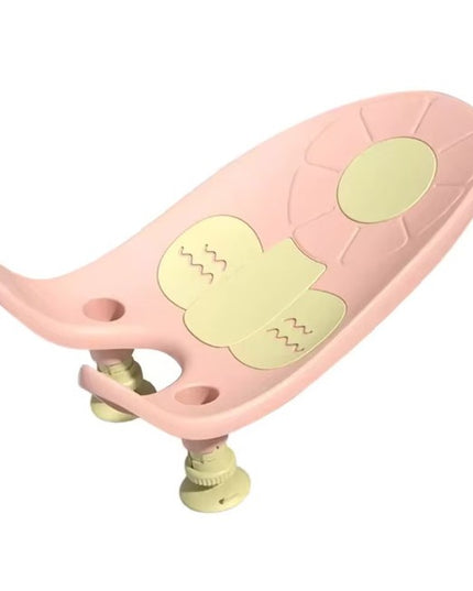 Suport de Baie Bebelusi, 0-12 luni, Montare pe Chiuveta/Lavoar/Cada, Ventuze Antiderapante cu Intaltime Reglabila,