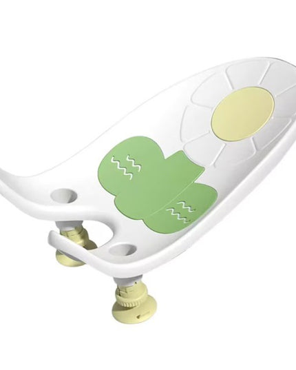 Suport de Baie Bebelusi, 0-12 luni, Montare pe Chiuveta/Lavoar/Cada, Ventuze Antiderapante cu Intaltime Reglabila,