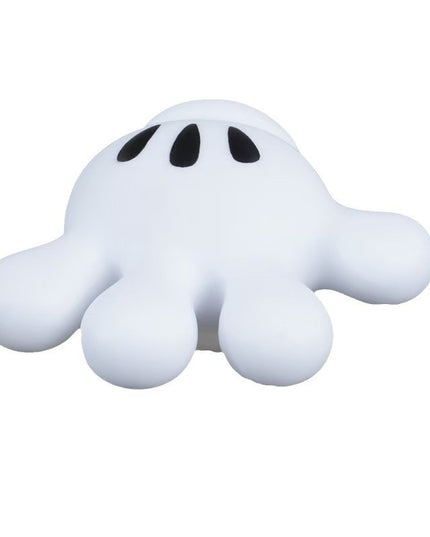 Suport de Baie, Multifunctional, pentru Periute/Cabluri, din PVC, cu Ventuza, Model Manusa Mickey Mouse