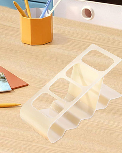 Suport de Birou, din Plastic, pentru Telecomenzi, Telefoane, 18 x 7 x 9 cm
