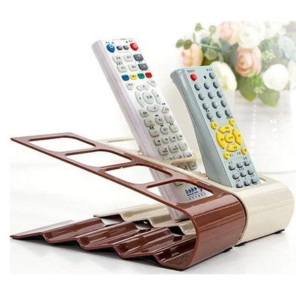 Suport de Birou, din Plastic, pentru Telecomenzi, Telefoane, 18 x 7 x 9 cm