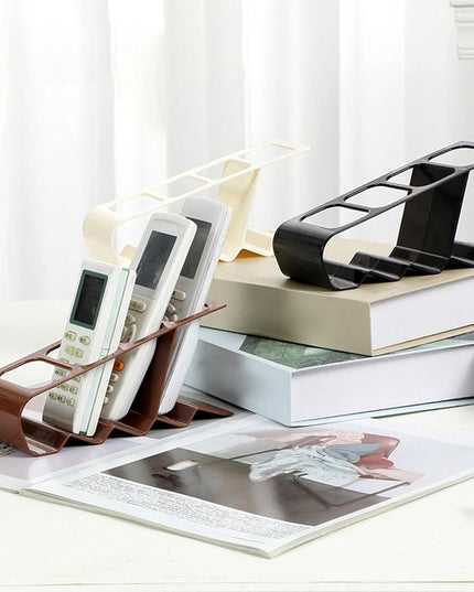 Suport de Birou, din Plastic, pentru Telecomenzi, Telefoane, 18 x 7 x 9 cm