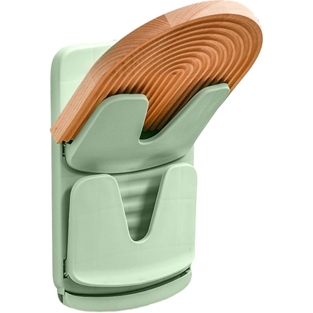 Suport de Bucatarie, pentru Capace/Tocatoare, din Plastic, Colectare Apa Scursa, Montare fara Perfoarare