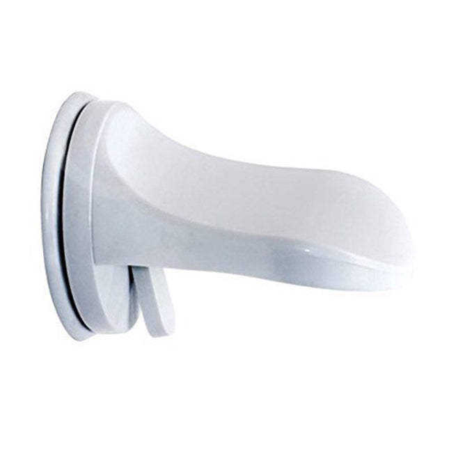 Suport de Picior, pentru Baie, cu Ventuza, din PP si PVC, Antiderapant, 11.5 x 15 cm