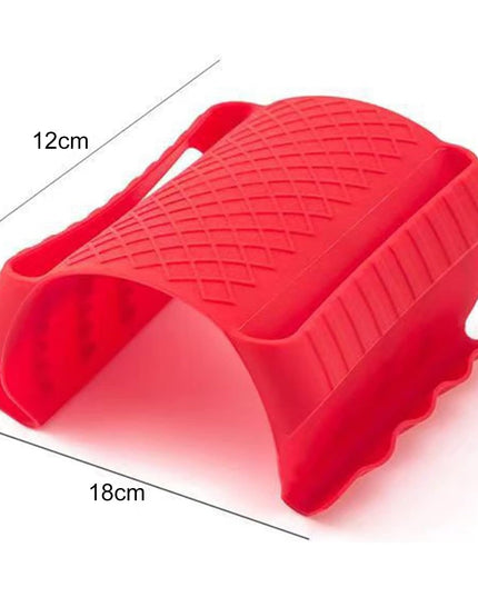 Suport de Silicon Multifunctional de Mana, pentru Cuptor, Alimente Fierbinti, Carne, Izolare Termica, Anti-alunecare