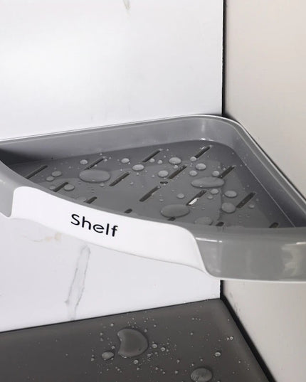 Suport Depozitare, din Plastic, Montare fara Perforatii, pentru Baie/Bucatarie