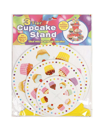 Suport Prajituri, 3 Etaje, Design de Petrecere, pentru Prajituri, Candy Bar, din Carton