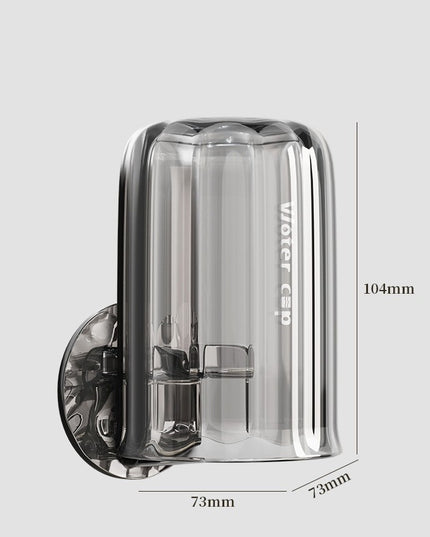 Suport Multifunctional 1, Pahar si Suport pentru Periuta de Dinti, Plastic, Dimensiune: