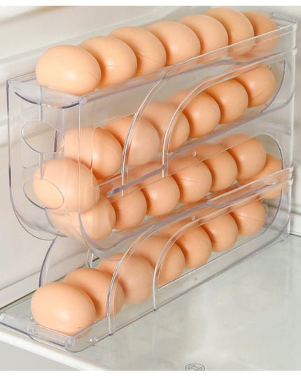 Suport Organizator pentru Oua, pentru Frigiderul, Patru straturi