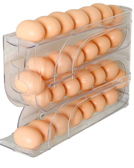 Suport Organizator pentru Oua, pentru Frigiderul, Patru straturi