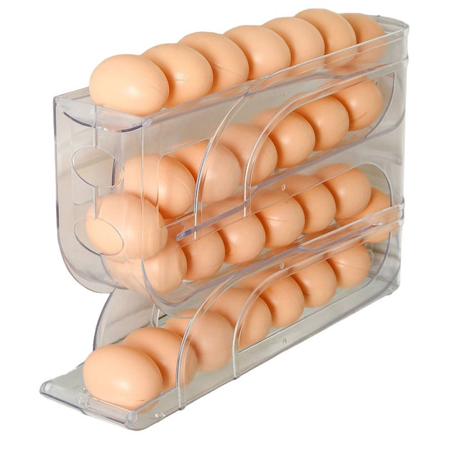 Suport Organizator pentru Oua, pentru Frigiderul, Patru straturi