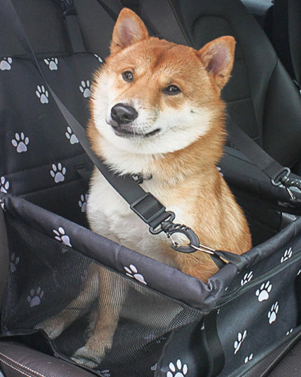 Suport pentru Animalele de Companie, pentru Masina, cu Prindere de Scaun si Centura de Siguranta