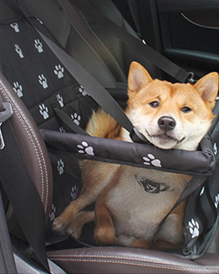 Suport pentru Animalele de Companie, pentru Masina, cu Prindere de Scaun si Centura de Siguranta