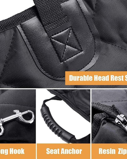 Suport pentru Animalele de Companie, pentru Masina, cu Prindere de Scaun si Centura de Siguranta