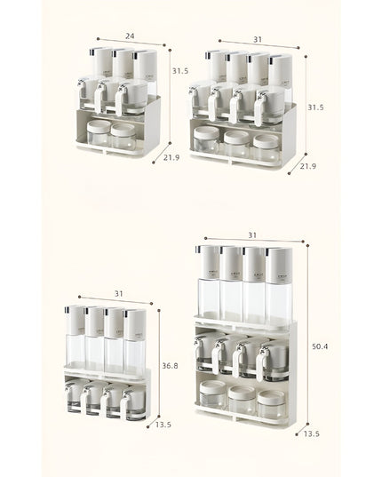 Suport pentru Depozitare Condimente, Ulei, Otet, Montare pe Perete din 12 Piese, Uz Casnic, pentru Bucatarie