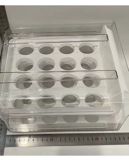 Suport pentru Oua, Strat Dublu, Capacitate 32 de Oua,din Plastic