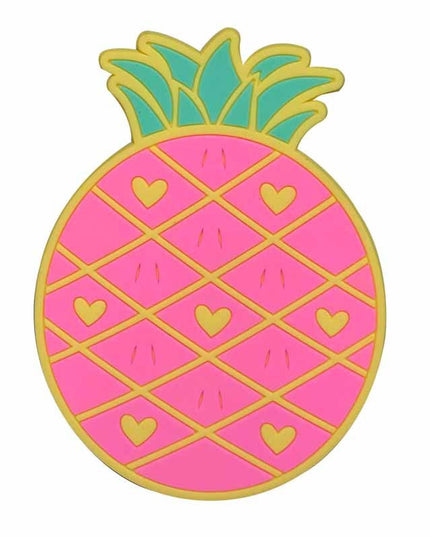 Suport pentru Pahar, Model Ananas, din PVC,Rezistent la Caldura