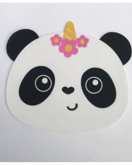 Suport pentru Pahar, Model Urs Panda, din PVC,Rezistent la Caldura