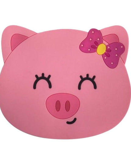 Suport pentru Pahar, Model Urs Purcelus, din PVC,Rezistent la Caldura