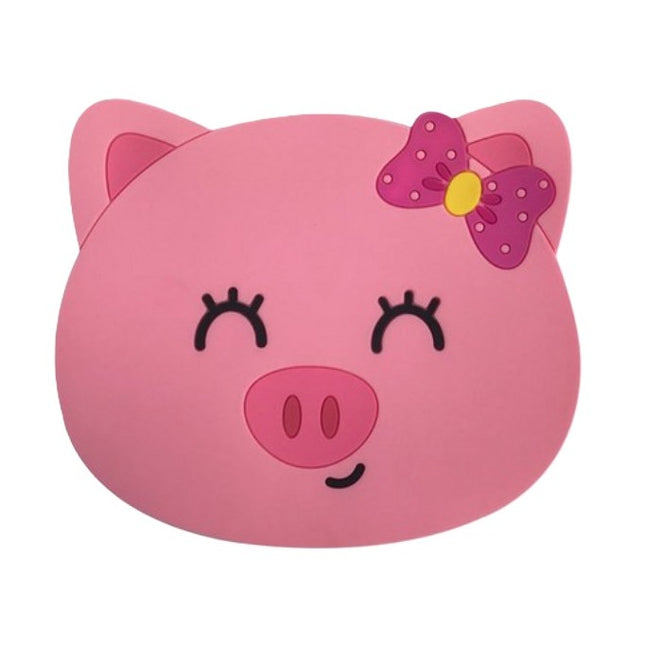 Suport pentru Pahar, Model Urs Purcelus, din PVC,Rezistent la Caldura