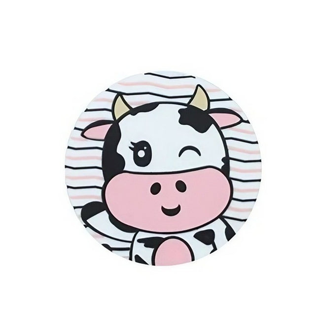 Suport pentru Pahar, Model Vacuta, din PVC,Rezistent la Caldura