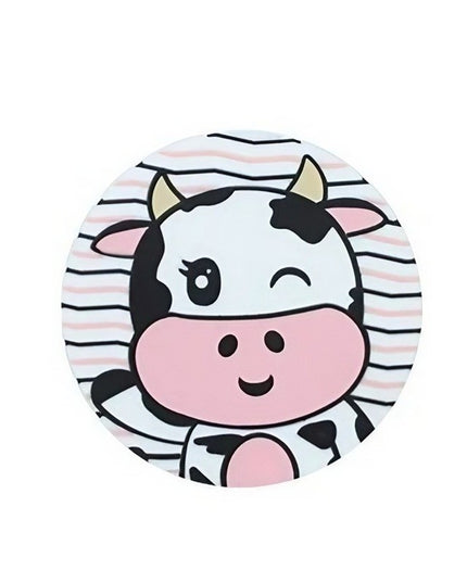 Suport pentru Pahar, Model Vacuta, din PVC,Rezistent la Caldura