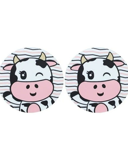 Suport pentru Pahar, Model Vacuta, din PVC,Rezistent la Caldura