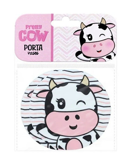 Suport pentru Pahar, Model Vacuta, din PVC,Rezistent la Caldura