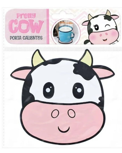 Suport pentru Pahar, Model Vacuta, din PVC,Rezistent la Caldura