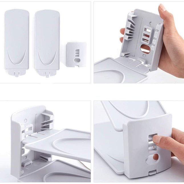 Suport pentru Pantofi, din Plastic, Reglabil, 2 Niveluri