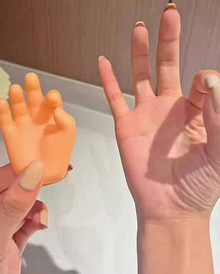 Suport de Baie, Multifunctional, pentru Periute/Cabluri, din PVC, cu Ventuza, Model Mana