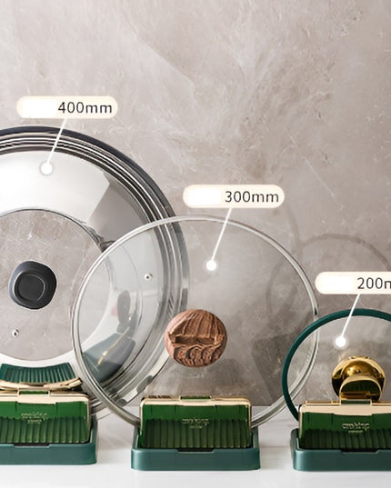 Suport Pliabil, pentru Capace, Linguri, Multifunctional, Plasare pe Blatul de Bucatarie