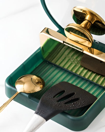 Suport Pliabil, pentru Capace, Linguri, Multifunctional, Plasare pe Blatul de Bucatarie