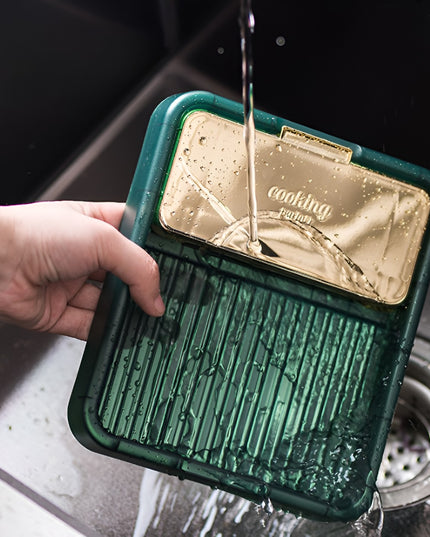 Suport Pliabil, pentru Capace, Linguri, Multifunctional, Plasare pe Blatul de Bucatarie