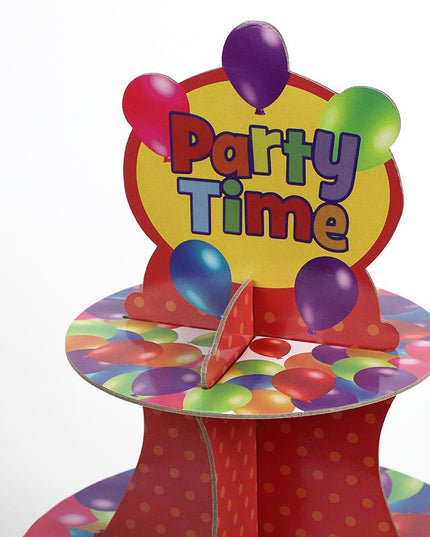 Suport Prajituri, 3 Etaje, Design de Petrecere, pentru Prajituri, Candy Bar, din Carton