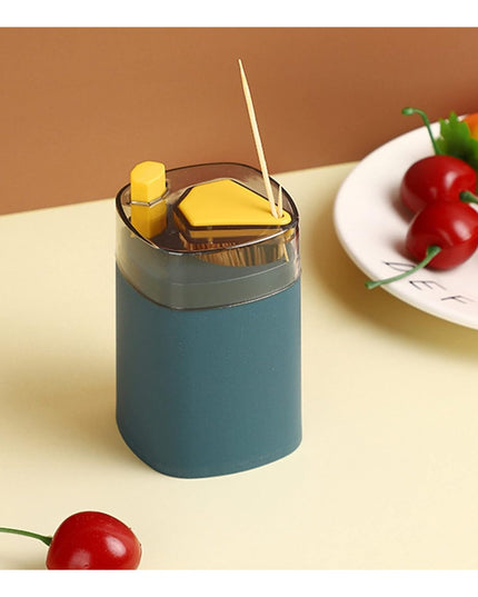 Suport Scobitori, Automat, cu Buton si Capac, din PP