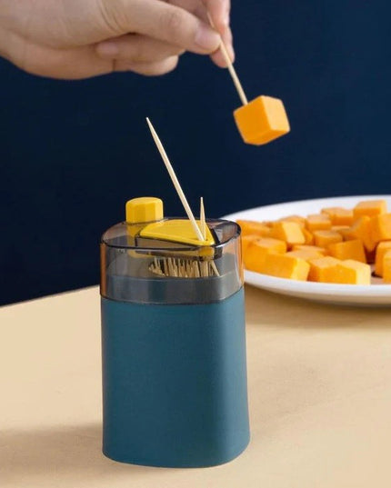 Suport Scobitori, Automat, cu Buton si Capac, din PP