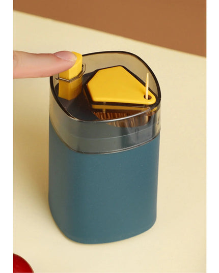 Suport Scobitori, Automat, cu Buton si Capac, din PP