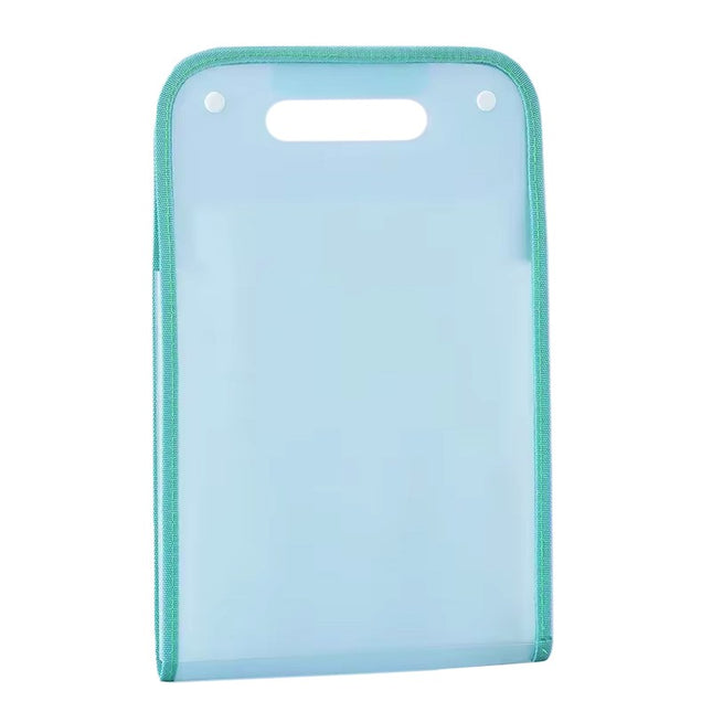 Suport Vertical pentru Hartii A4, Suport Portabil pentru Hartie A4 cu Maner, PP, pentru Depozitare Hartii si Documente