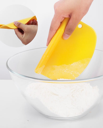 Taietor aluat 1, lama otel inoxidabil, maner din ABS, gradat, paleta plastic