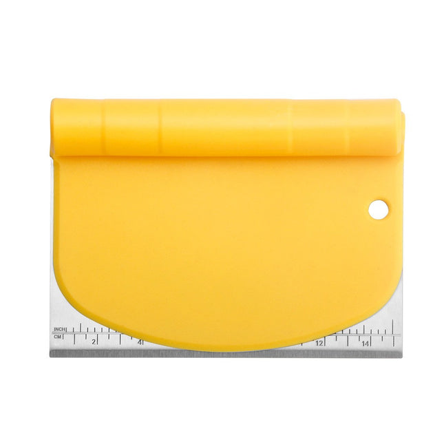 Taietor aluat 1, lama otel inoxidabil, maner din ABS, gradat, paleta plastic