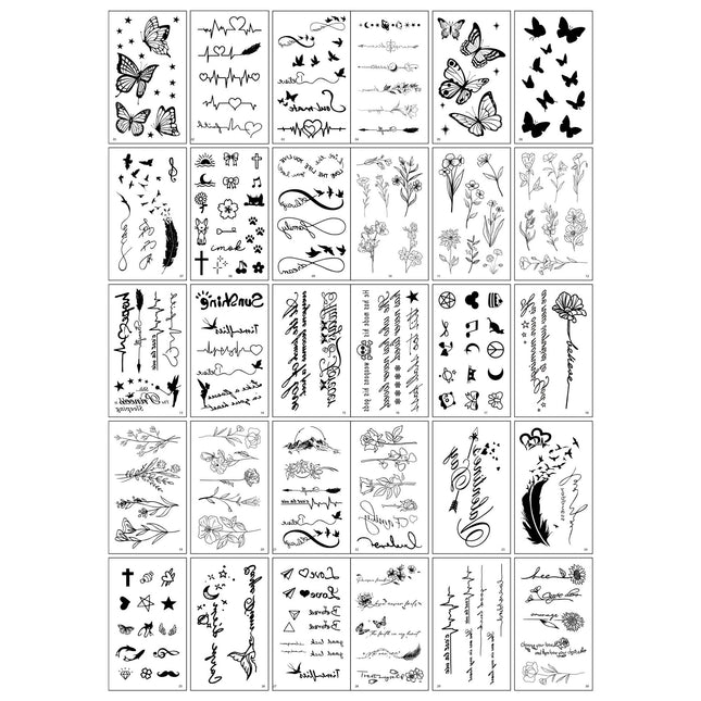 30 Tatuaje Temporare, pe Baza de Apa, Model 5