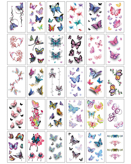 30 Tatuaje Temporare, pe Baza de Apa, Model 2