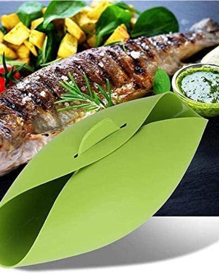 Tava de Copt pentru Cuptor, pentru Paine, Peste, Legume, din Silicon, Pliabila, Multifunctionala, Forma pentru Preparare si Gatiere