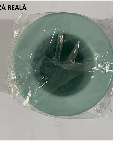 Tava de Gheata din Silicon cu Capac, Forma de Gheata pentru Racirea Bauturilor, in Forma de Frapiera, Silicon fara BPA, Cuburi de Gheata