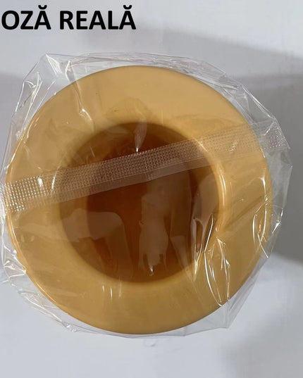 Tava de Gheata din Silicon cu Capac, Forma de Gheata pentru Racirea Bauturilor, in Forma de Pahar, Silicon fara BPA, Cuburi de Gheata