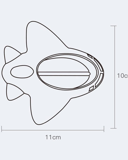 Termometru pentru Baie, Plutitor, Rezistent la apa, Multifunctional, Model Avion,